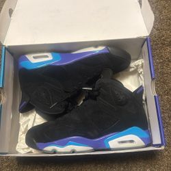 Aqua Jordan 6s
