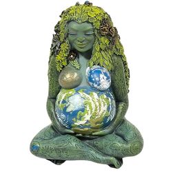 Pacific Millennial Gaia Mother Earth Goddess Statue Oberon Zell Figurine
