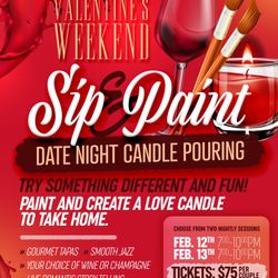 Valentines Day Paint Night