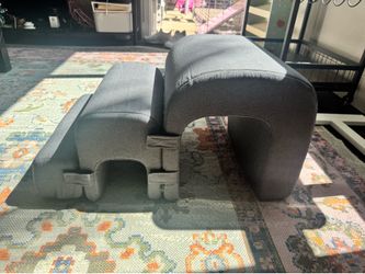 NEW - Dog stairs for Small & Medium Dogs Grey Fabric