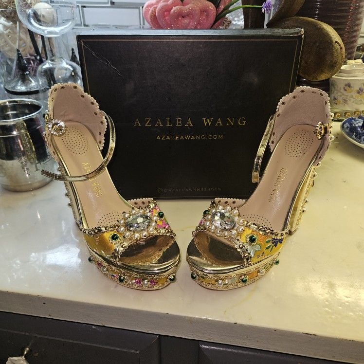 AZELEA WANG CICI YELLOW WOMENS SHOES SIZE 7.5,All Products : American Fashion Style Bags On Sale