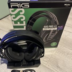 Used Xbox Headset Works Fine Rig 800 Hx