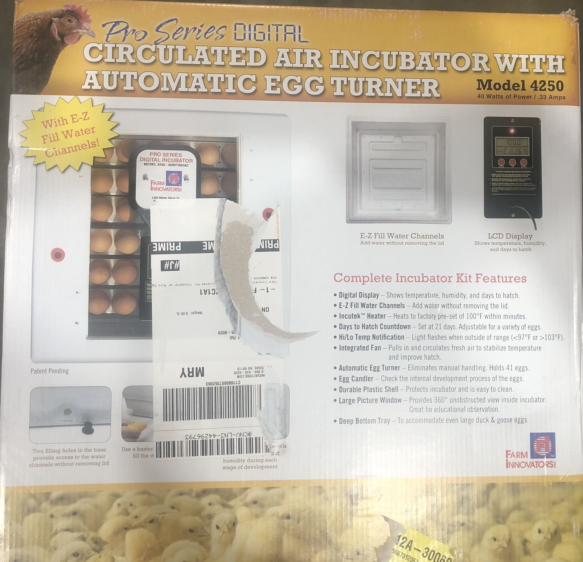 Egg Incubator New
