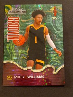 2022 Wild Card SSP💥🔥 Mikey Williams #'d 3/5 Rookie Card