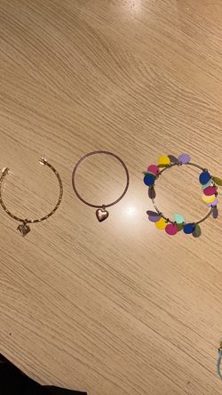 Set of 3 Charm Bracelets