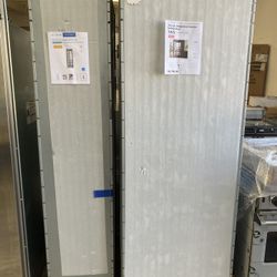 New Signature Kitchen Suite 48 Inch Column, Refrigerator And Freezer Set Panel Ready 