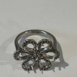 Silver Ring 925 Silver And Diamonds 💎 