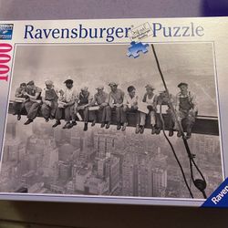 RAVENSBURGER 1000 Piece Jigsaw Puzzle LUNCH TIME 1932
