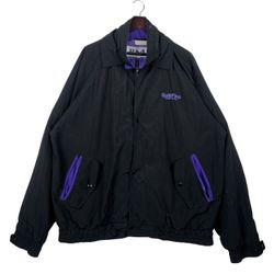 VINTAGE Split Fire Spark Plugs Jacket SZ 3XL