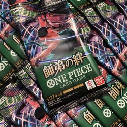 ONE PIECE TCG OP12 – Legacy of the Master – Japanese Booster Pack 