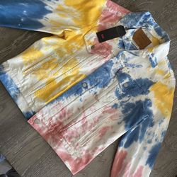 Levi’s tie dye jacket