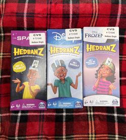 Hedbanz Games $8 Each