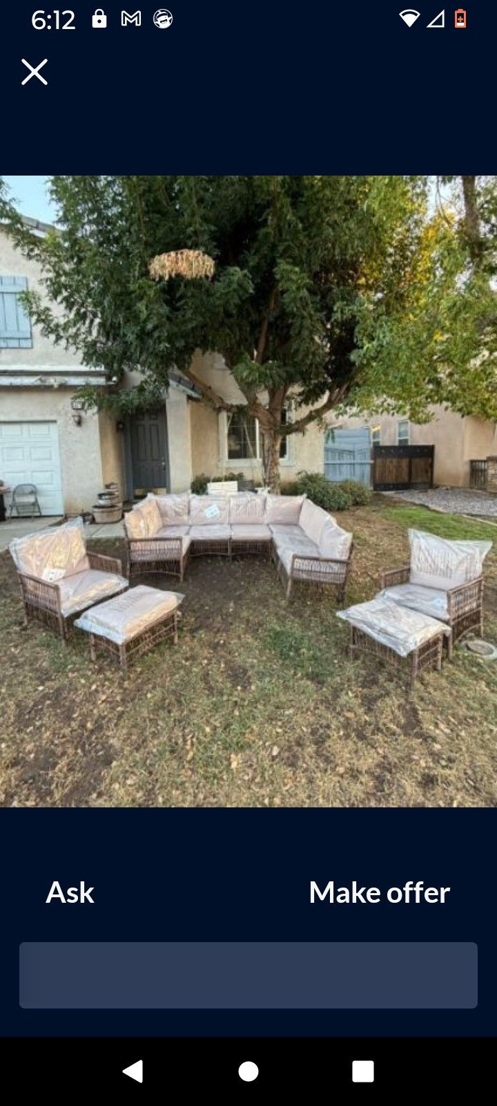 Brand New Patio Sofa Set Patio Furniture Outdoor Patio Furniture Brand New Patio Furniture 🆕🚎✈️🚛🆕