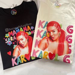 Karol G T-shirt, Mañana Será Bonito, Karol G Bichota, Custom Shirts, Crewnecks, Sweaters
