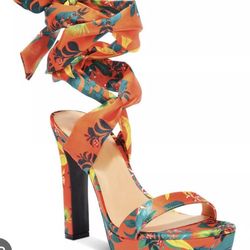 NEW Shoes Size 9 I.N.C. Noyarf MLT Bloom High Heel (5 inches) 