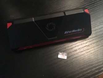 Avermedia pc or console external capture card