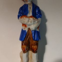 Vintage Porcelain Colonial Gentleman Figure 