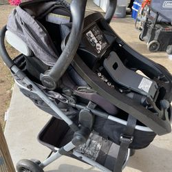 Evenflo Omni Plus Modular Travel System with LiteMax Sport Infant Car Seat