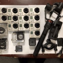 GoPro 4, 3, sessions & Gimbal