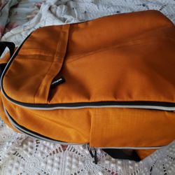 Laptop/travel backpack orange New