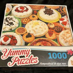 Brand New Yummy Puzzles 1000 Piece Jigsaw Puzzle