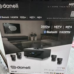 Daneli HD67 Stereo System 2500w 5.1
