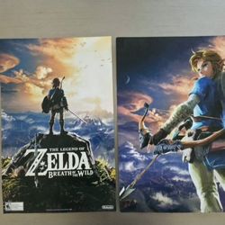 Zelda breath Of The Wild Collectible Posters Nintendo Switch 