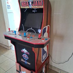 NBA jam arcade 1up.