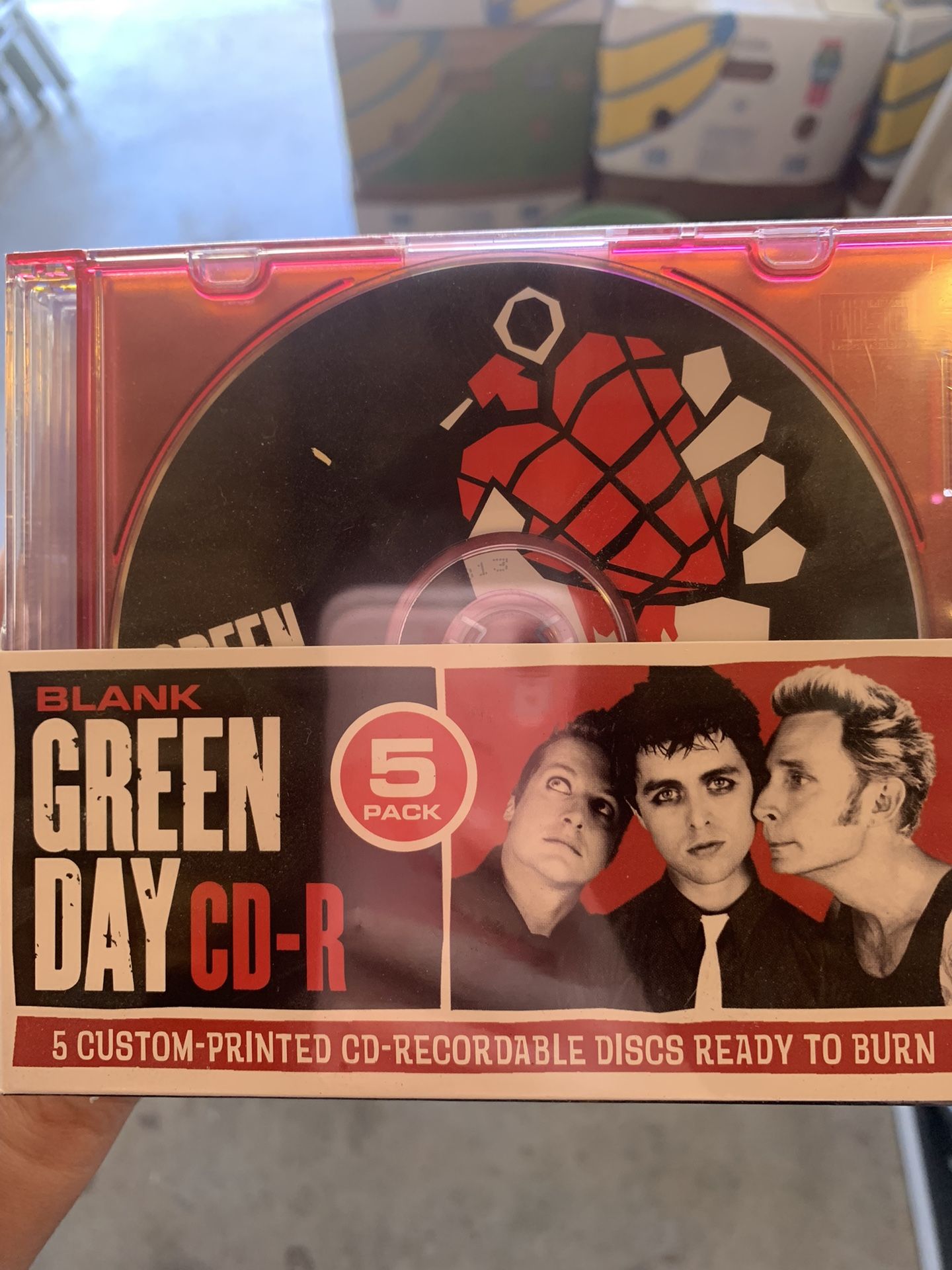 Blank Green Day CDs