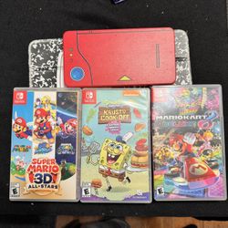Switch Games And Case