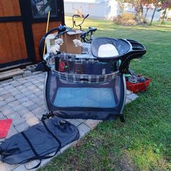 Eddie Bower Play Yard With Changing Table And Mobile 