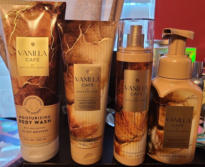 Bath Body Vanilla Cafe