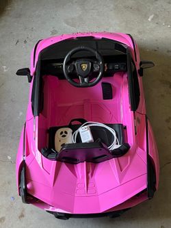 Lamborghini Car - Pink