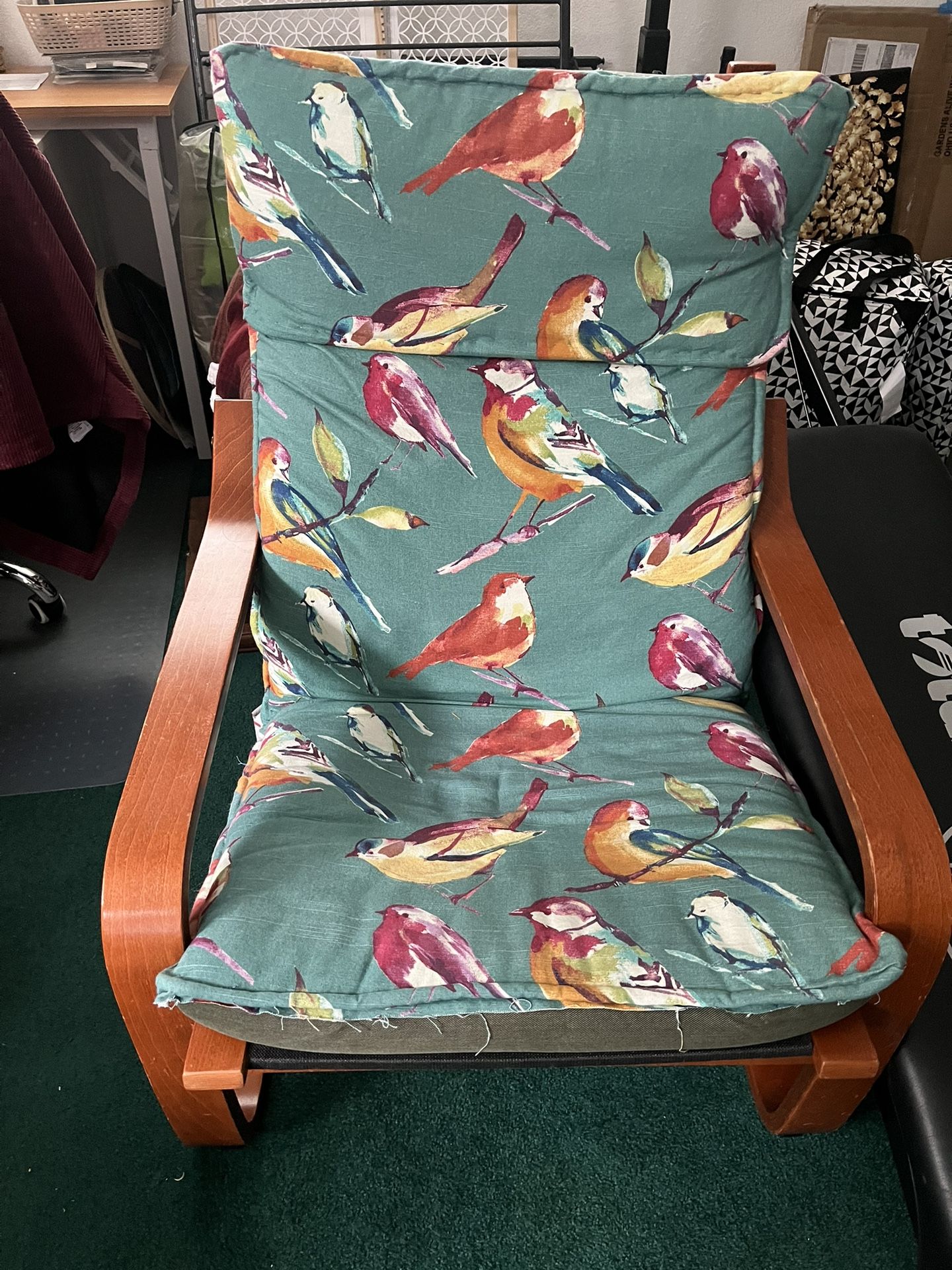 IKEA Chair With Custom Cover