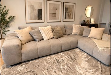 Oversized Modern Sectional Sofa — $500 OBO