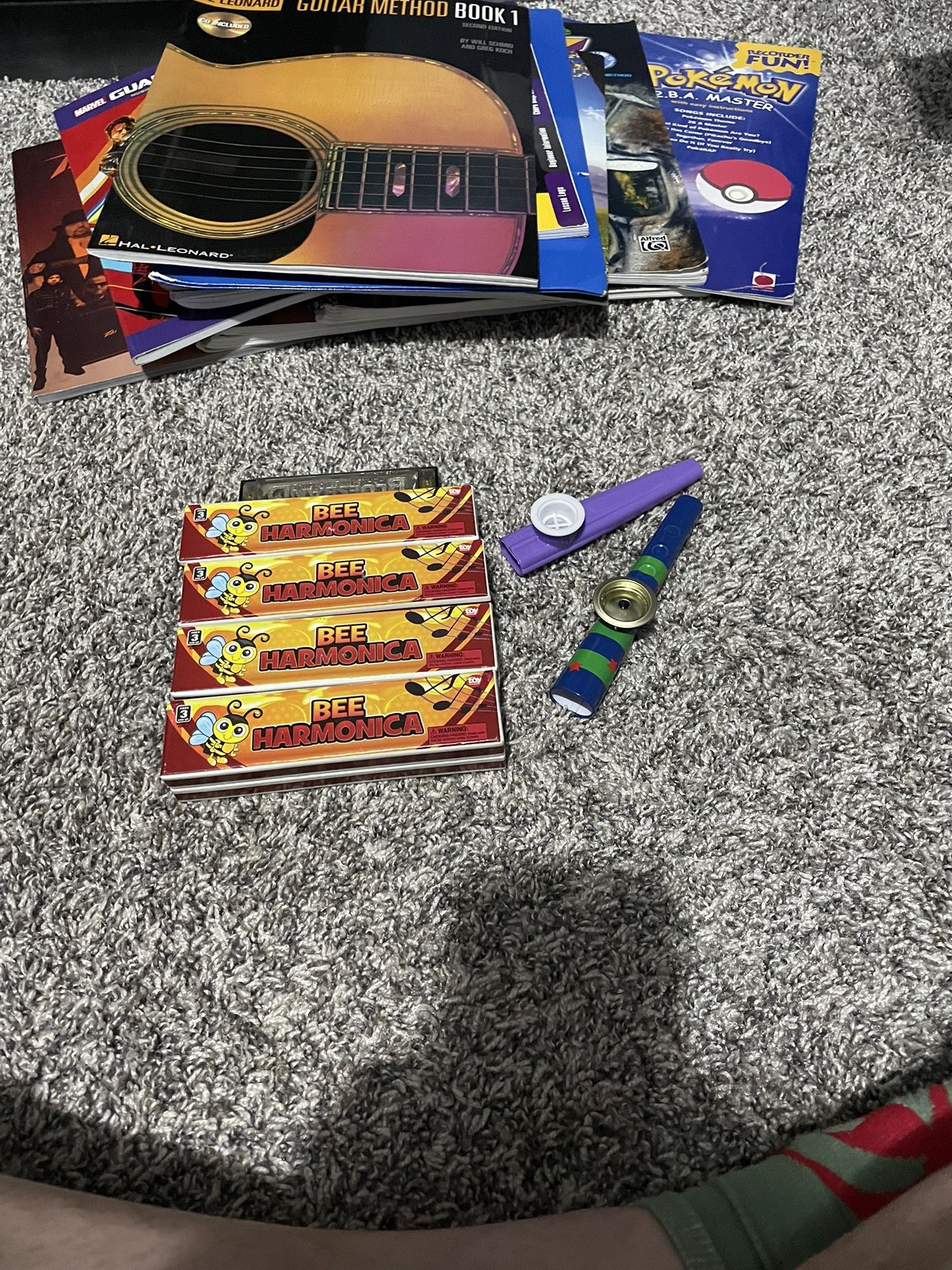Harmonicas and Kazoos