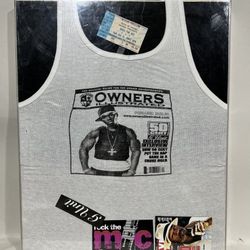 Vintage 50 cent concert memorabilia In frame 