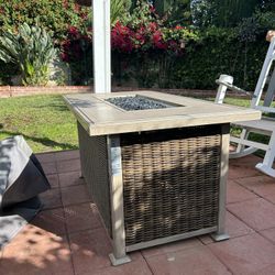 Outdoor Fire Pit Table
