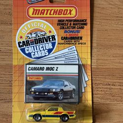 Matchbox Camaro Iroc Z
