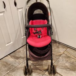 Aprica Red Luxuna Cushion Stroller
