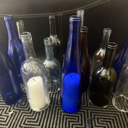 Glass Bottles For Wedding/Party Decor