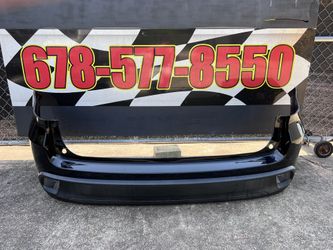 Toyota Highlander Bumper Rear 2014-2018 Oem Lower Valance Black