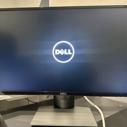 Two Dell 27” Full HD Monitor