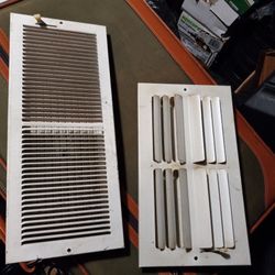 2X Central AC Unit VENTS Grills