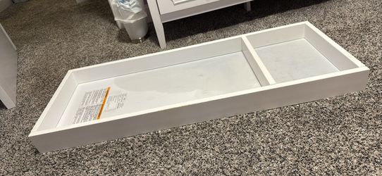 Da Vinci Universal Changing Tray - White