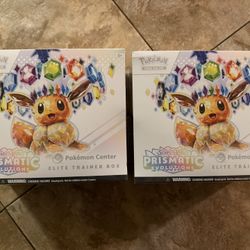 Prismatic Evolutions Pokemon Center Elite Trainer Box (Exclusive) - SV: Prismatic Evolutions