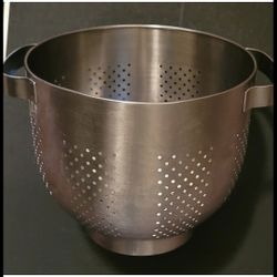 IKEA 18/10 Stainless Steel Colander Strainer Steamer Pasta Vegetable Bowl