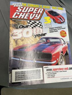 Complete Set 2002 Super Chevy Magazine