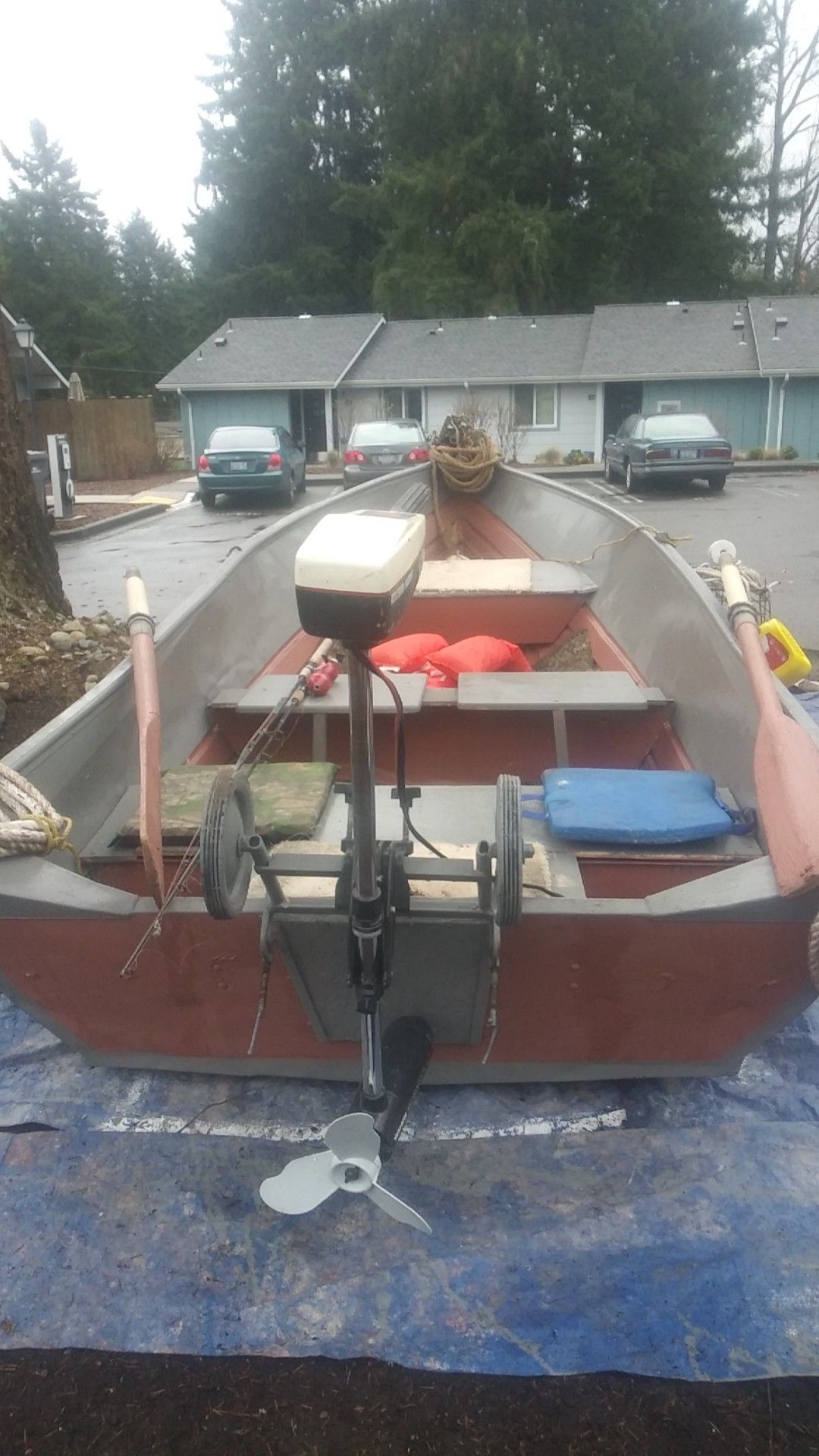 12 foot Alum. Fishing boat