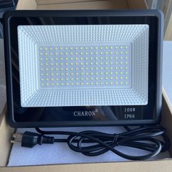 100W 10000LM LED+Drive, 5000K Daylight, IP66 Waterproof  Floodlight 
